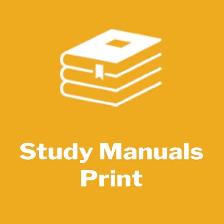 Picture for category Study Manuals - Print