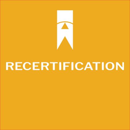 Picture for category Recertification