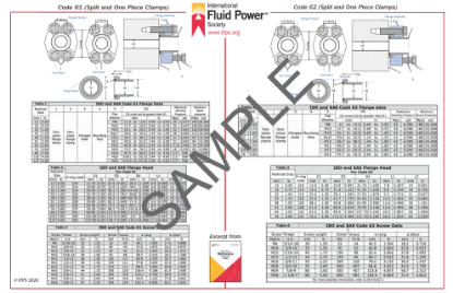 Picture of Code 61 - 62 Clamps  Poster